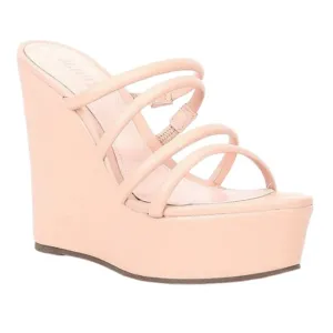 Schutz Cari Wedges Sweet Rose