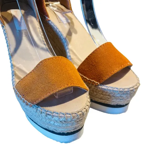Sea by Chloé Platform Suede Leather Size  8 in excellent condition