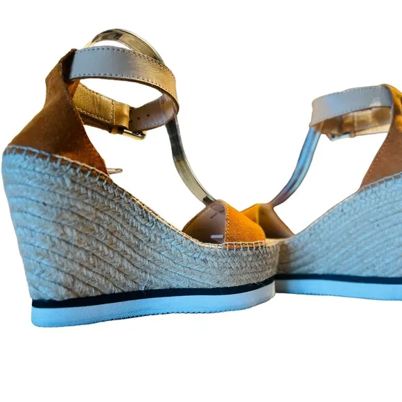 Sea by Chloé Platform Suede Leather Size  8 in excellent condition