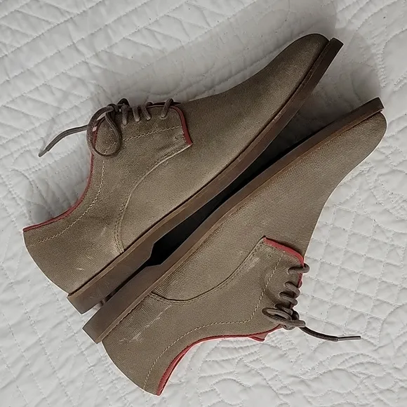 Sebago Norwich Oxford Taupe Mens Shoes Size 10 M