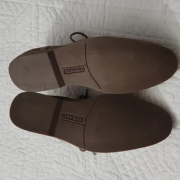 Sebago Norwich Oxford Taupe Mens Shoes Size 10 M