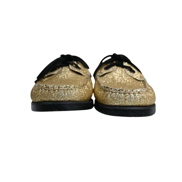 Sebago Womens 6.5 Portland Glitter Boat Shoe NEW
