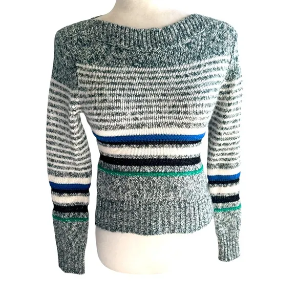 See By Chloe Striped Knit Sweater