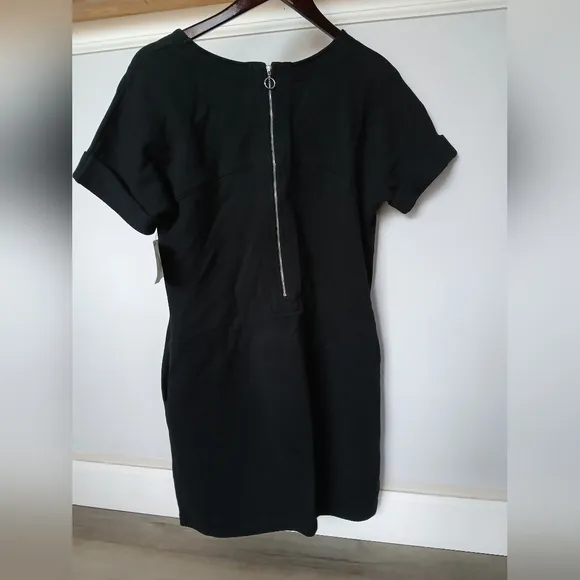 See By Chloe sweatshirt dress in black, Size 4