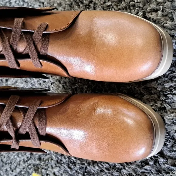 SeeByChloe wedge lace-up boots