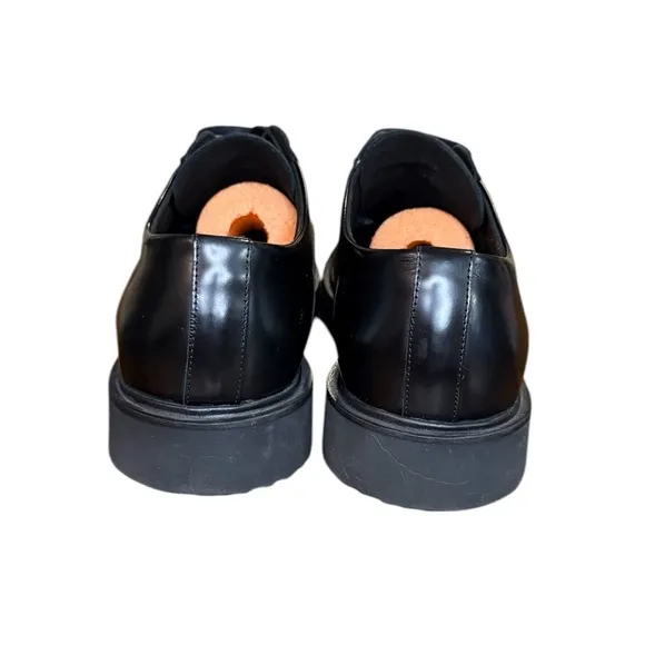 Shoe The Bear Cosmos Black Derby Shoes with Glossy Finish Men’s Size 11