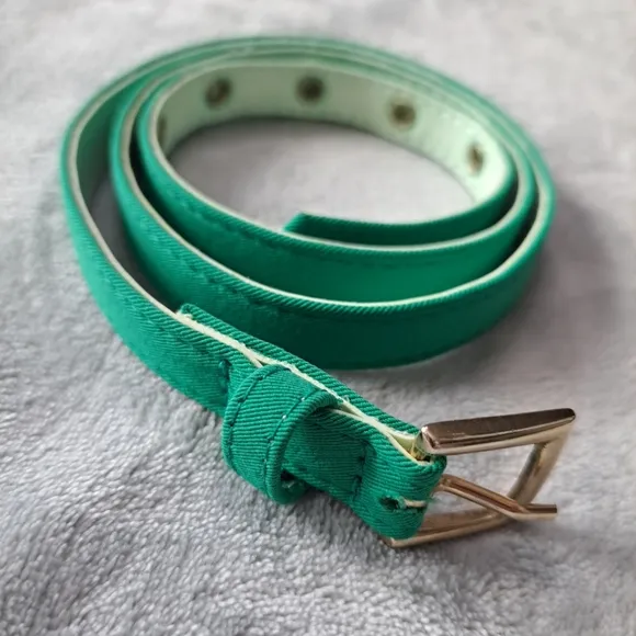 Shoshanna Belted Dress Women’s Sz 2 Green Emerald Pockets Boat Neck Lining Zip