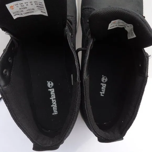 SIZE 11. TIMBERLAND Men's  leather/textiles shoes.