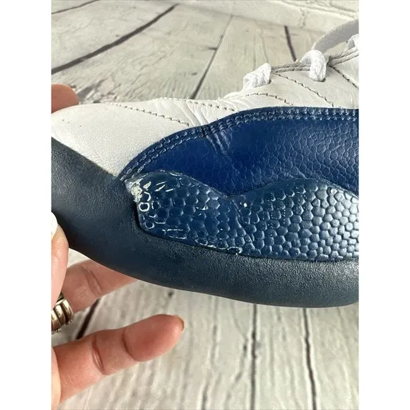 Size 7Y / 8.5 W🔥 Authentic Nike Air Jordan 12 Retro French Blue‎ 2016
