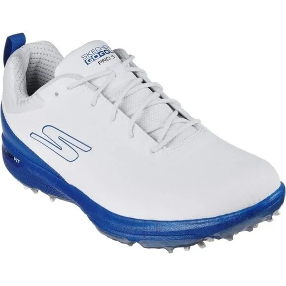 Skechers Men Arch Fit Go Golf Pro 5 Hyper Golf Shoes SN 214044 White Size 10.5