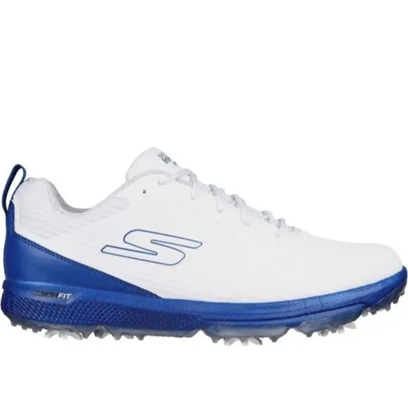 Skechers Men Arch Fit Go Golf Pro 5 Hyper Golf Shoes SN 214044 White Size 10.5
