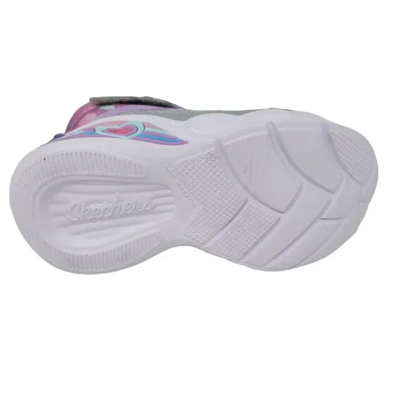 Skechers Sweetheart Light Up Sneaker Boots Toddler Girl Size 5 Pink NEW in Box