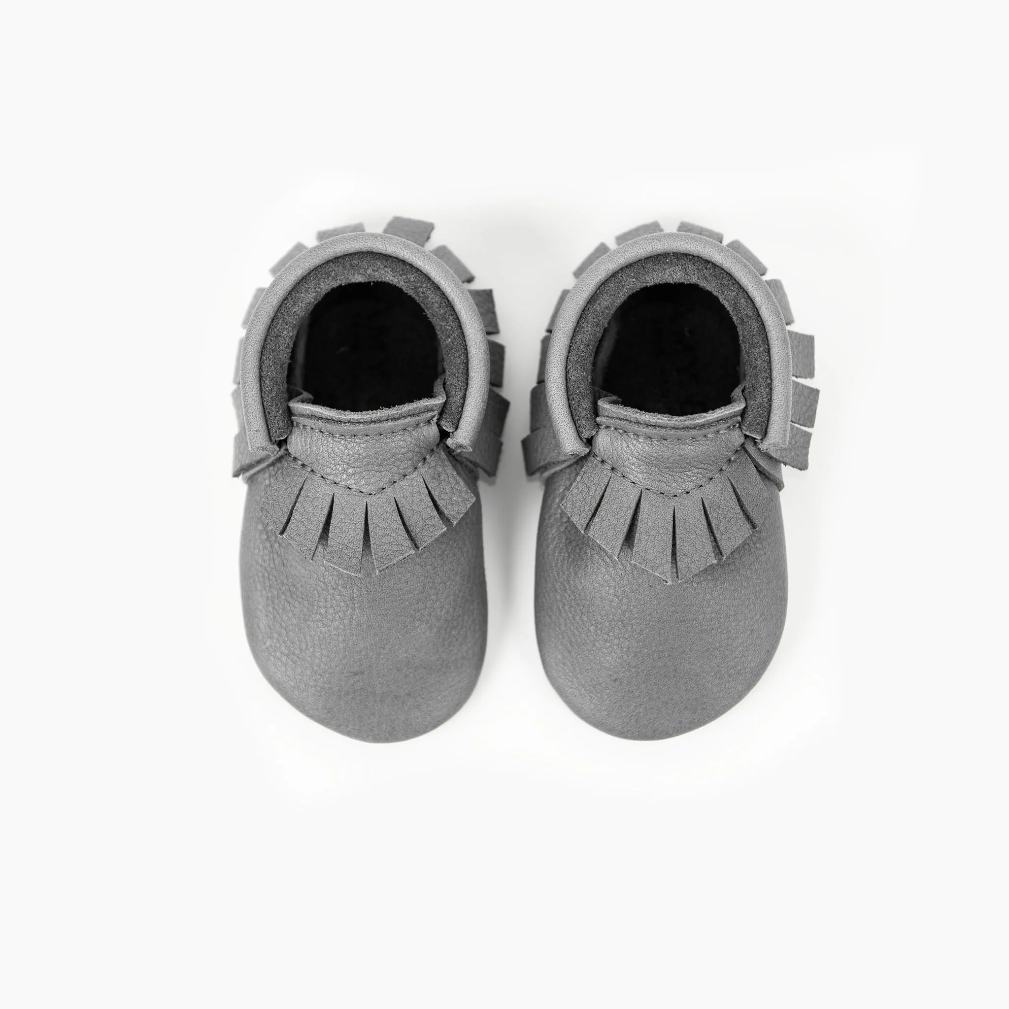 SLATE MOCCASINS