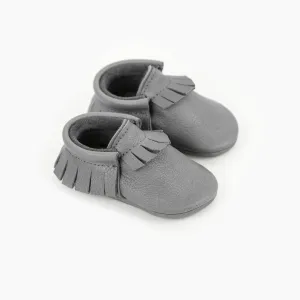 SLATE MOCCASINS
