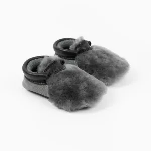SLATE/BLACK YETI MOCCASINS