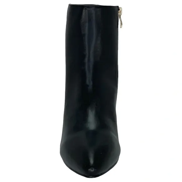 SMASH Shoes Chiku Black Faux Leather Womens Ankle Boots Size 10M