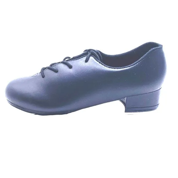 So Danca Zuri Black Oxford Tap Shoes Size 5 Extra Hard Box Dance Leather TA42