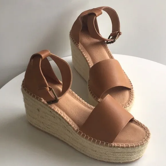 Soludos Montauk platform wedge espadrille sandals