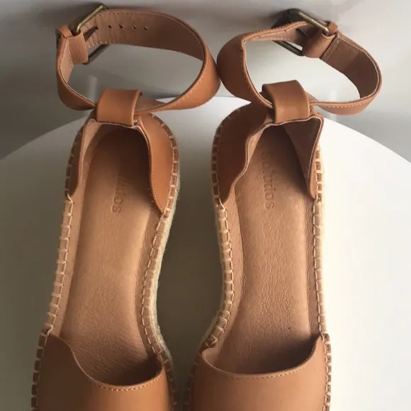 Soludos Montauk platform wedge espadrille sandals