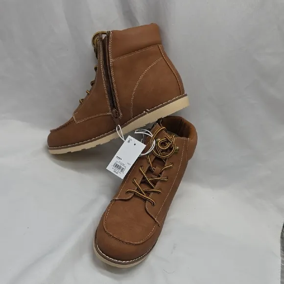 Sonoma Boys Denzel Lace-Up Ankle Boots Size 6