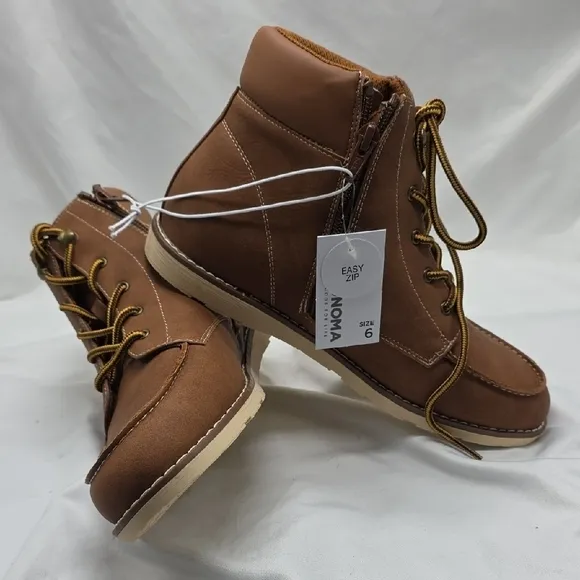 Sonoma Boys Denzel Lace-Up Ankle Boots Size 6
