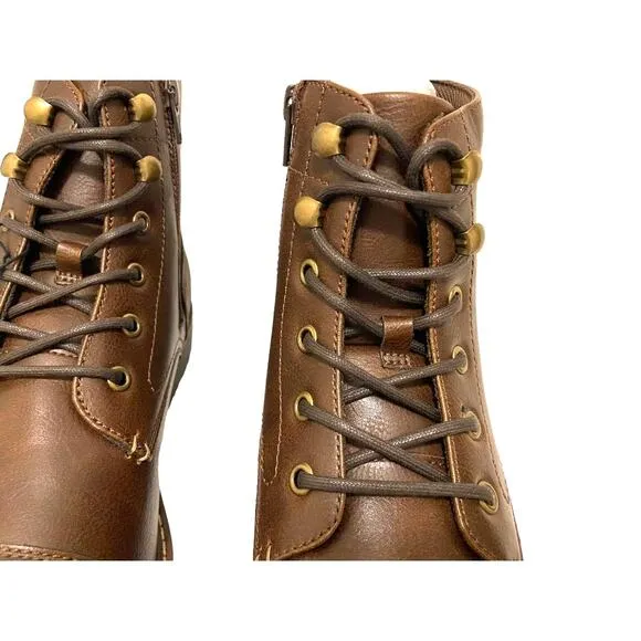 Sonoma Men's Combat Boots  'Coltonn' Brown 11.5    NWT