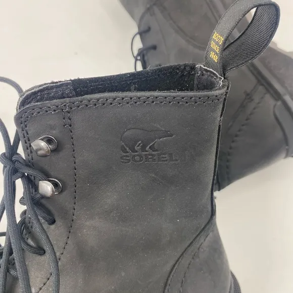 Sorel Hi Line Lace Up Boots Sz 8.5