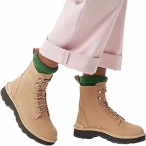 SOREL Lace-up Hi-line boots canoe tawny buff - 8