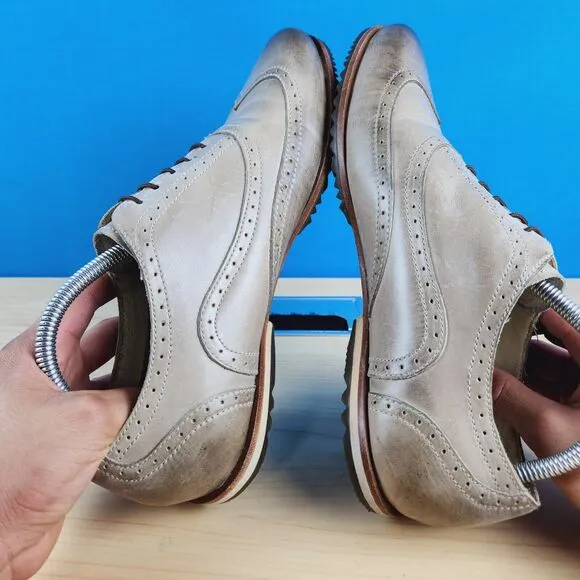 Sorel Madson Brogue Wingtip Mens Size 9.5 Oxford Distressed‎ Shoes NM1808-160