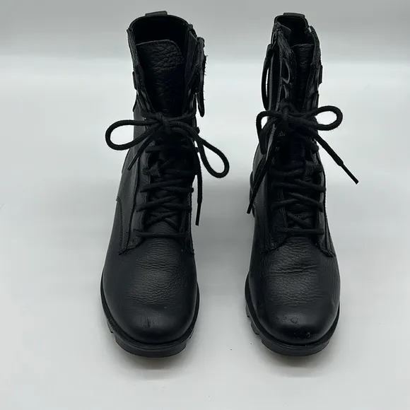SOREL Phoenix Lace-Up Waterproof Combat Boots size
