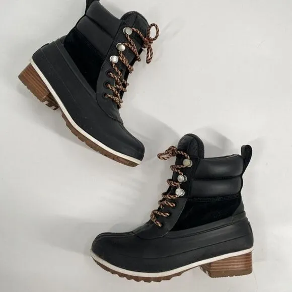 Sorel Slimpack III Hiker Duck Boots Lace Up 7.5