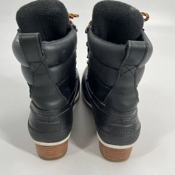 Sorel Slimpack III Hiker Duck Boots Lace Up 7.5