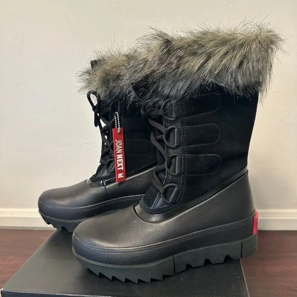 Sorel waterproof lightweight leather Joan ofArctic winter snow boot size 6; 6,5