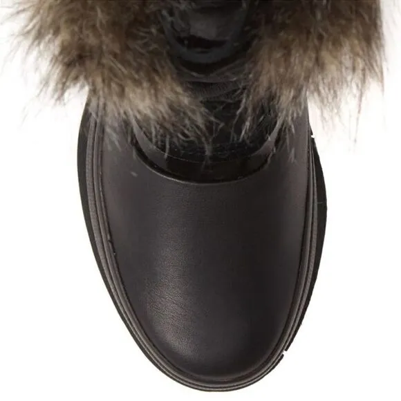 Sorel waterproof lightweight leather Joan ofArctic winter snow boot size 6; 6,5
