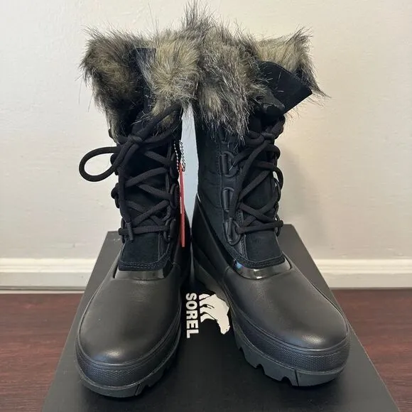 Sorel waterproof lightweight leather Joan ofArctic winter snow boot size 6; 6,5
