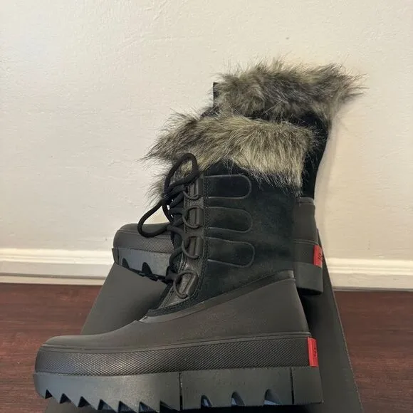 Sorel waterproof lightweight leather Joan ofArctic winter snow boot size 6; 6,5