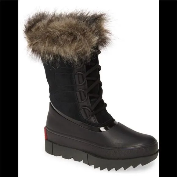 Sorel waterproof lightweight leather Joan ofArctic winter snow boot size 6; 6,5