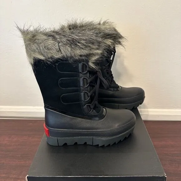 Sorel waterproof lightweight leather Joan ofArctic winter snow boot size 6; 6,5
