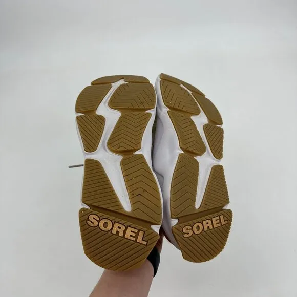Sorel Women's Kinetic RNEGD Float Shoes Sneaker Chalk Ivory/Eraser Pink Size 8