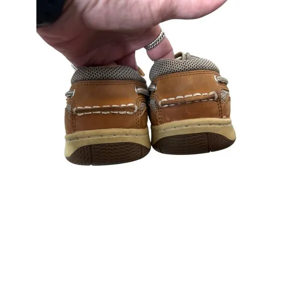 Sperry Billfish Men's Tan Leather Boat Shoes Size 9