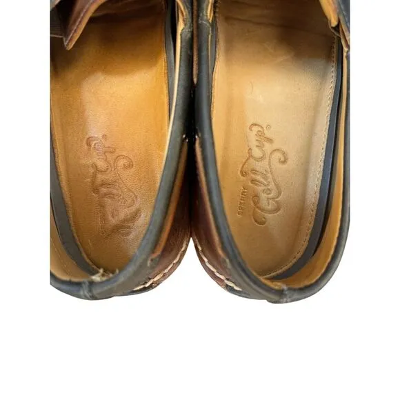 Sperry Gold Cup Authentic Original Handcrafted Maine Boat Two Tone Shoe Men's 11