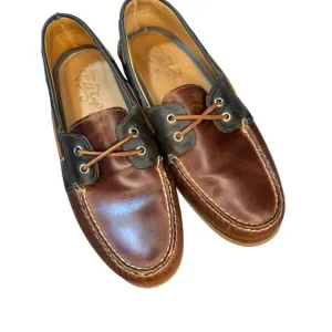 Sperry Gold Cup Authentic Original Handcrafted Maine Boat Two Tone Shoe Men's 11