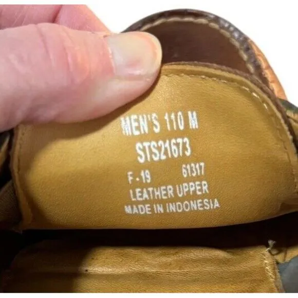 Sperry Gold Cup Authentic Original Handcrafted Maine Boat Two Tone Shoe Men's 11