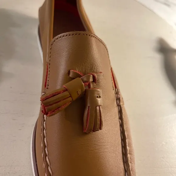 Sperry Men's Authentic Original Tassel Boat Shoe, TAN