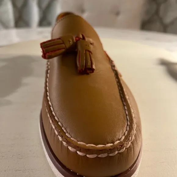Sperry Men's Authentic Original Tassel Boat Shoe, TAN