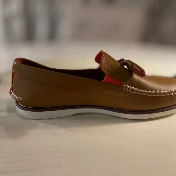 Sperry Men's Authentic Original Tassel Boat Shoe, TAN