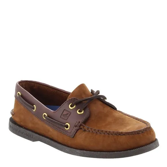 SPERRY MENS FOOTWEAR MEN'S AUTHENTIC ORIGINAL 2-EYE BOAT SHOE, BROWN BUCK,