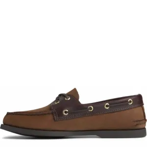 SPERRY MENS FOOTWEAR MEN'S AUTHENTIC ORIGINAL 2-EYE BOAT SHOE, BROWN BUCK,
