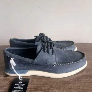 Sperry Men's Plushwave Navy 2.0 Boat Shoe Size 10 #242966
