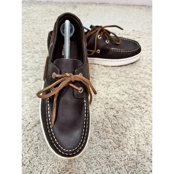 Sperry Men's Sperry Cup Two Eye Boat Shoes Size 10 Classic Non Slip Comfort